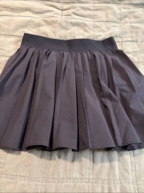 Garage Black Pleated Mini Skirt